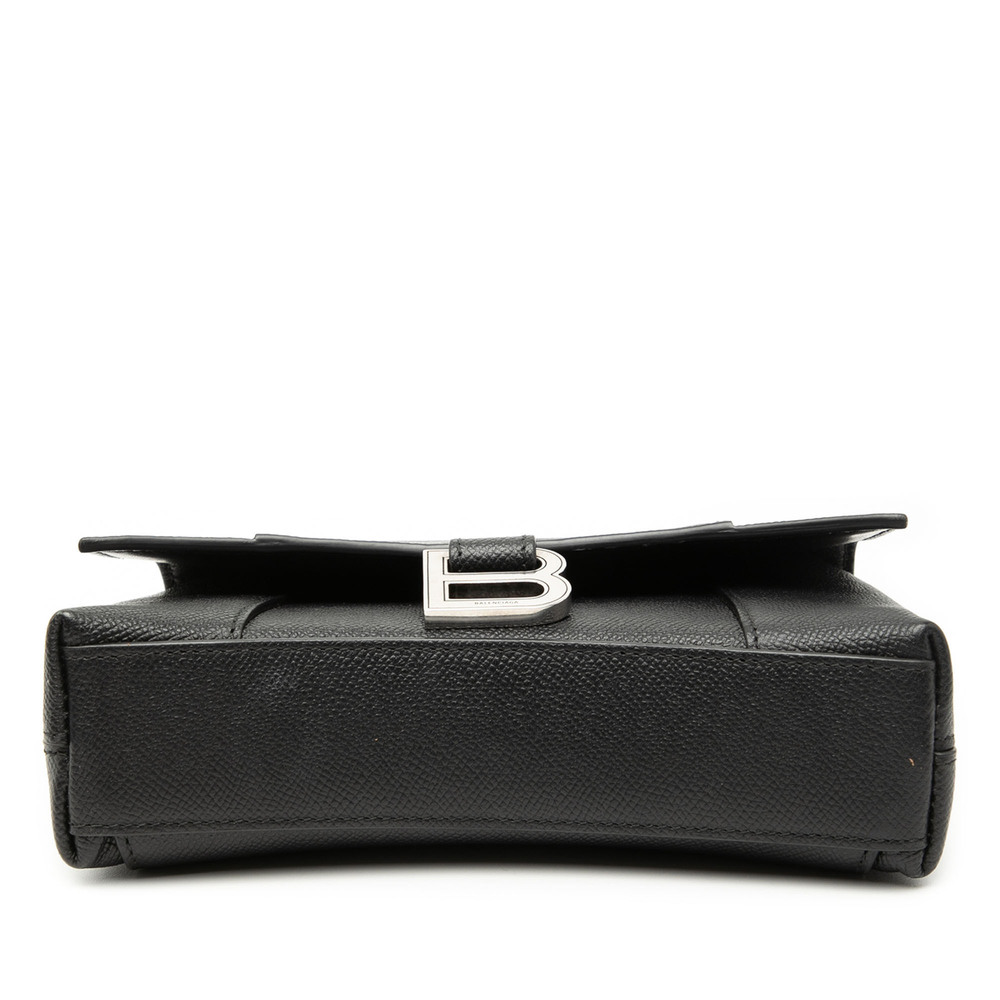 Pre-Loved Balenciaga Calfskin Hourglass Downtown Crossbody XS - Picture 3 of 7